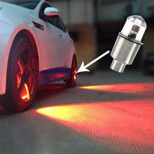 Load image into Gallery viewer, 4pcs Blue LED Auto Car Wheel Tyre Tire Valve Stem Cap Light Lamp Bulb Decoration