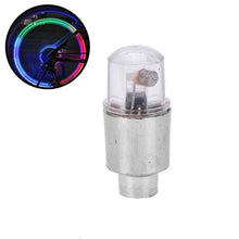 Load image into Gallery viewer, 4pcs Blue LED Auto Car Wheel Tyre Tire Valve Stem Cap Light Lamp Bulb Decoration