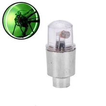 Load image into Gallery viewer, 4pcs Blue LED Auto Car Wheel Tyre Tire Valve Stem Cap Light Lamp Bulb Decoration