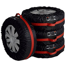 Load image into Gallery viewer, 4Pcs Spare Tire Cover Case Polyester Winter and Summer Car Tire Storage Bags Auto Tyre Accessories Vehicle Wheel Protector Hot